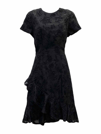 ZIMMERMANN Maple Sun Black Size US 6 Knee Length Dress