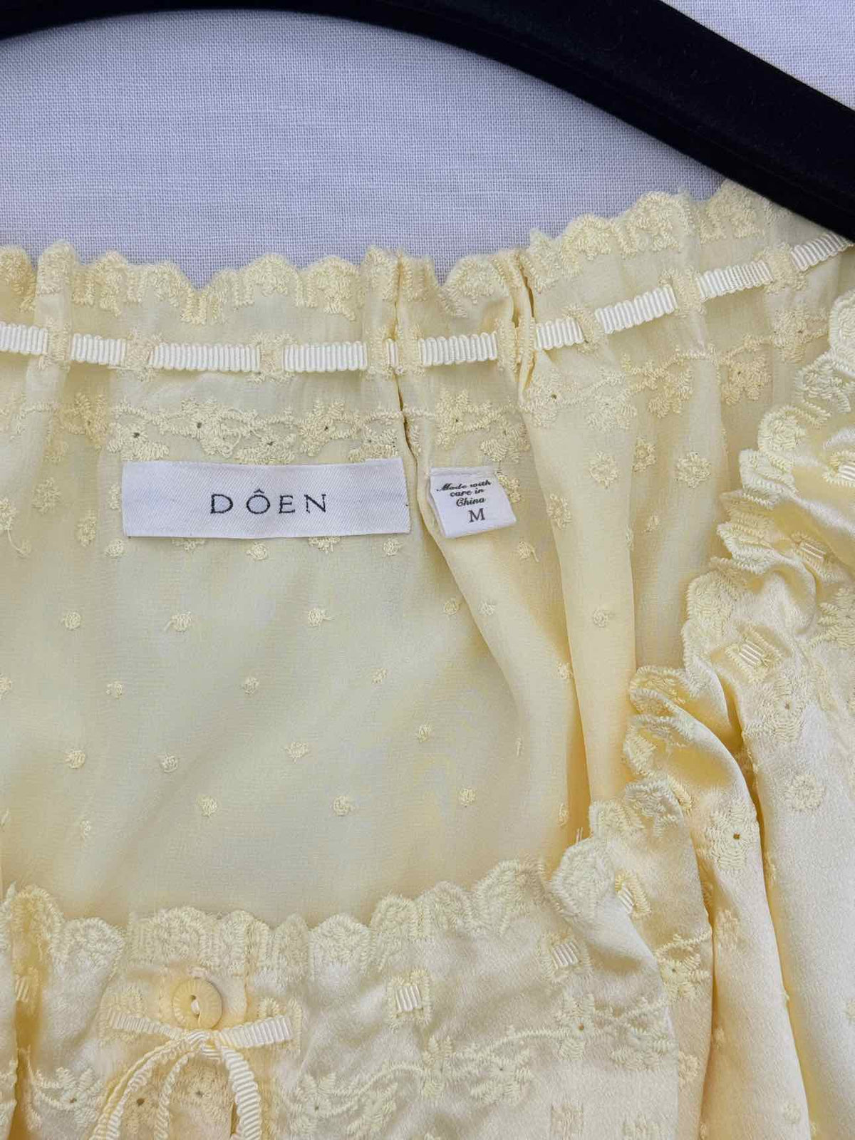 DOEN Toulouse Yellow Size Medium Top