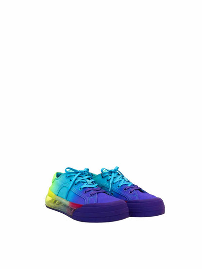 SHOES 53045 Sneaker Air Purple Multicolor Sneakers 37