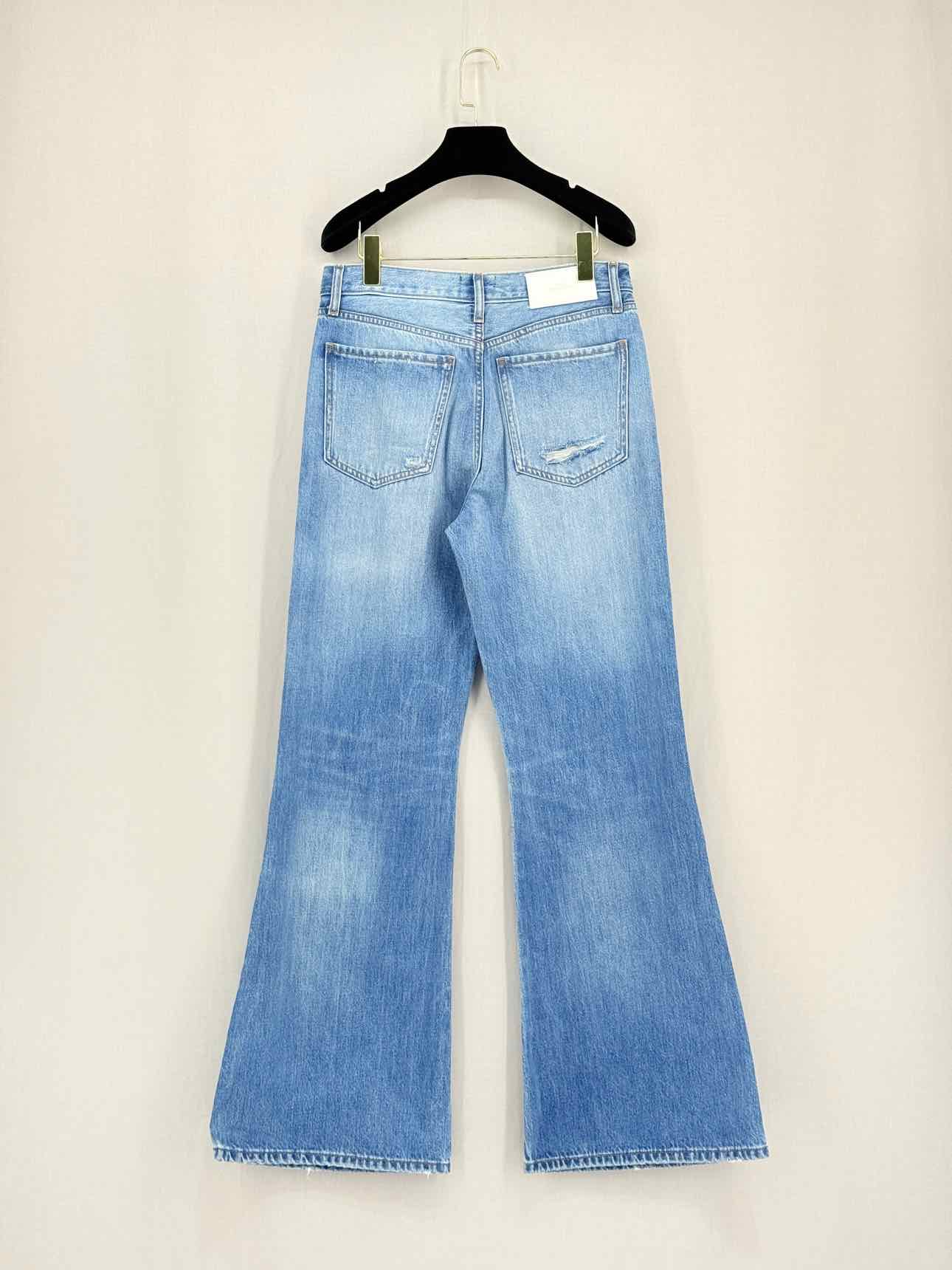 7 FOR ALL MANKIND Easy Flare Light Blue Size 27 Jeans