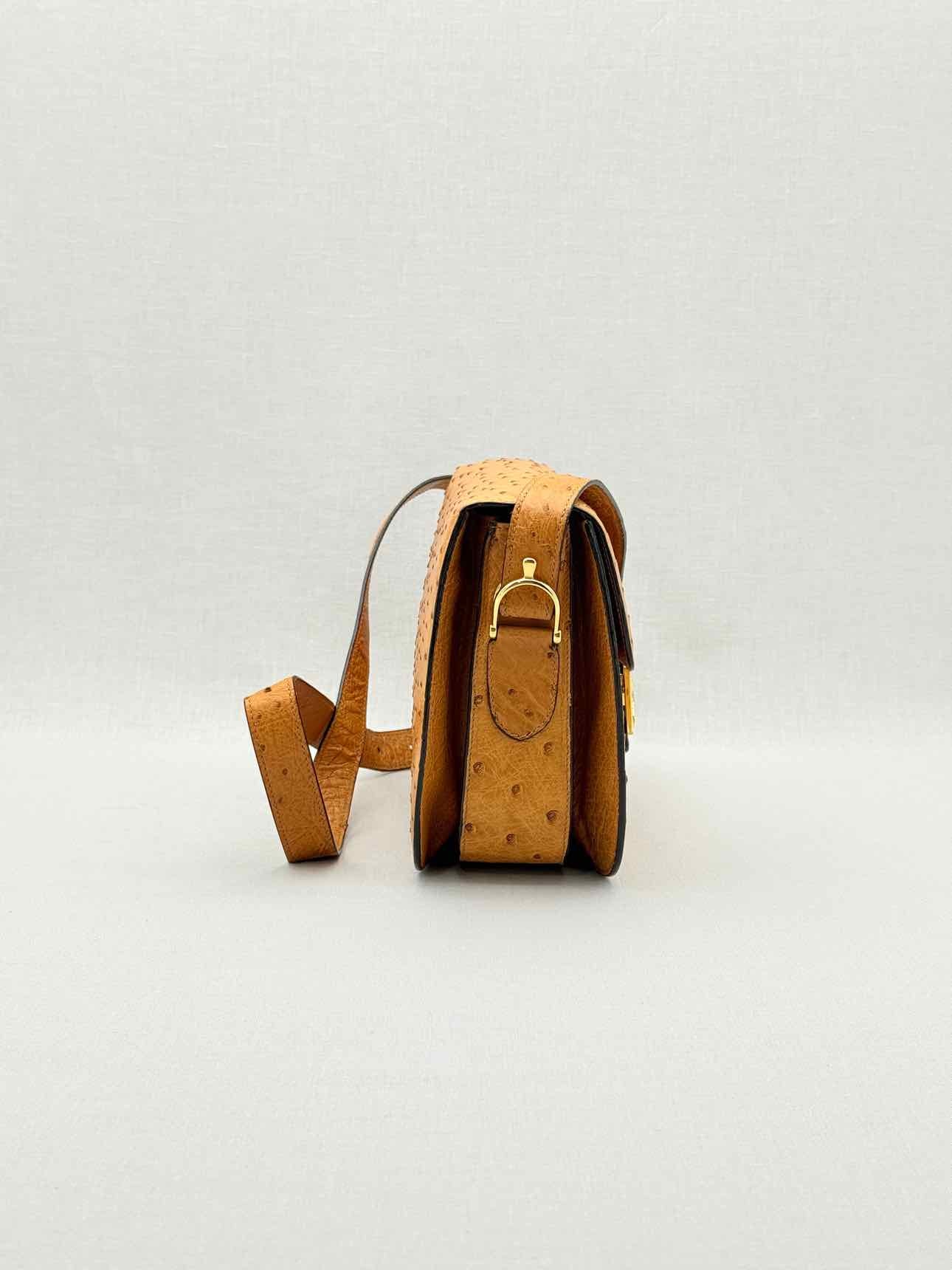 CELINE Vintage Caramel Shoulder Bag