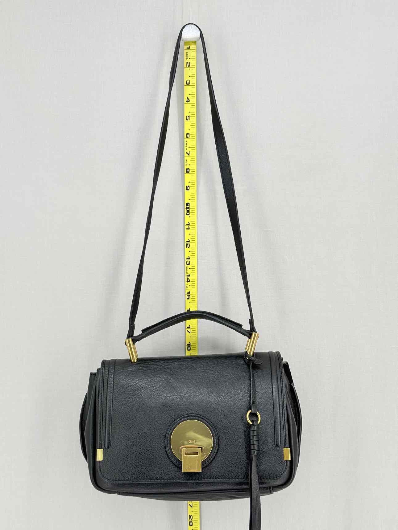 CHLOE Indy Black Shoulder Bag