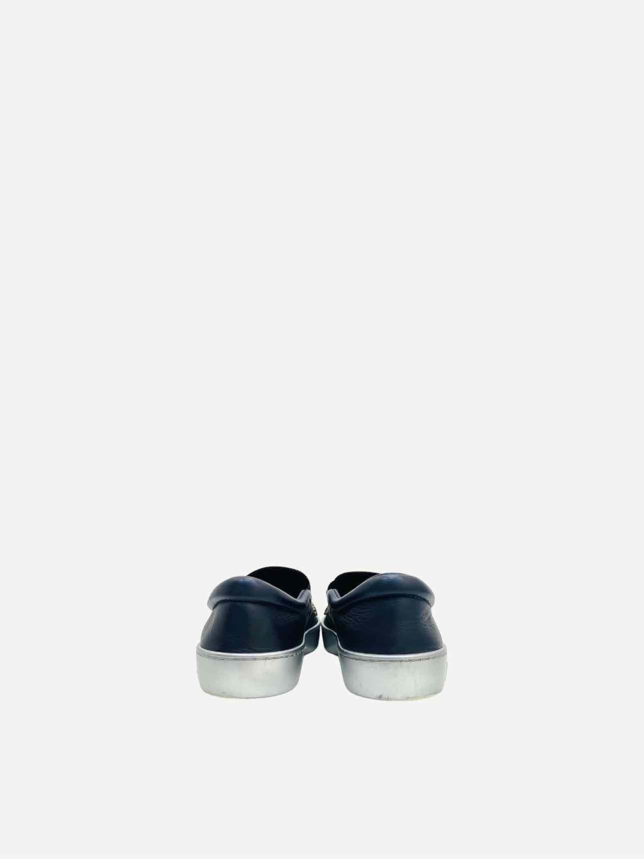 CHRISTIAN DIOR Slip On Navy Blue Sneakers 38