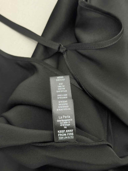 LA PERLA Slip Black Size Small Short Dress
