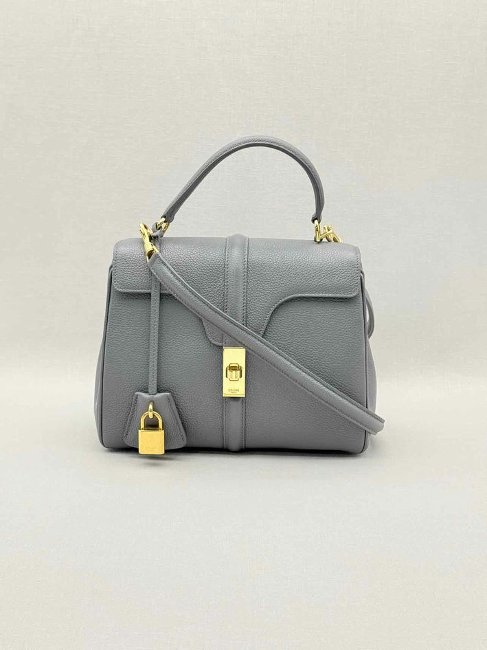 CELINE 16 Grey Top Handle