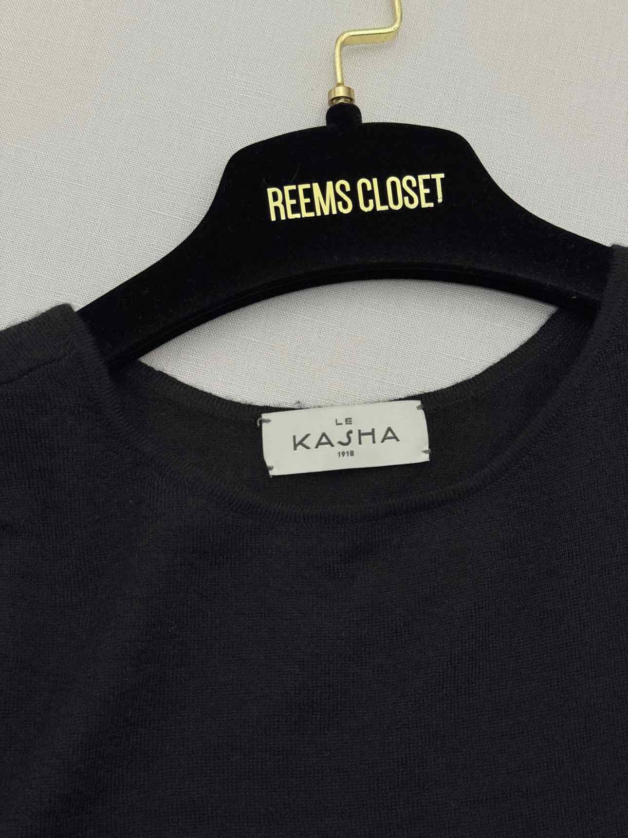LE KASHA Black Size Small Top