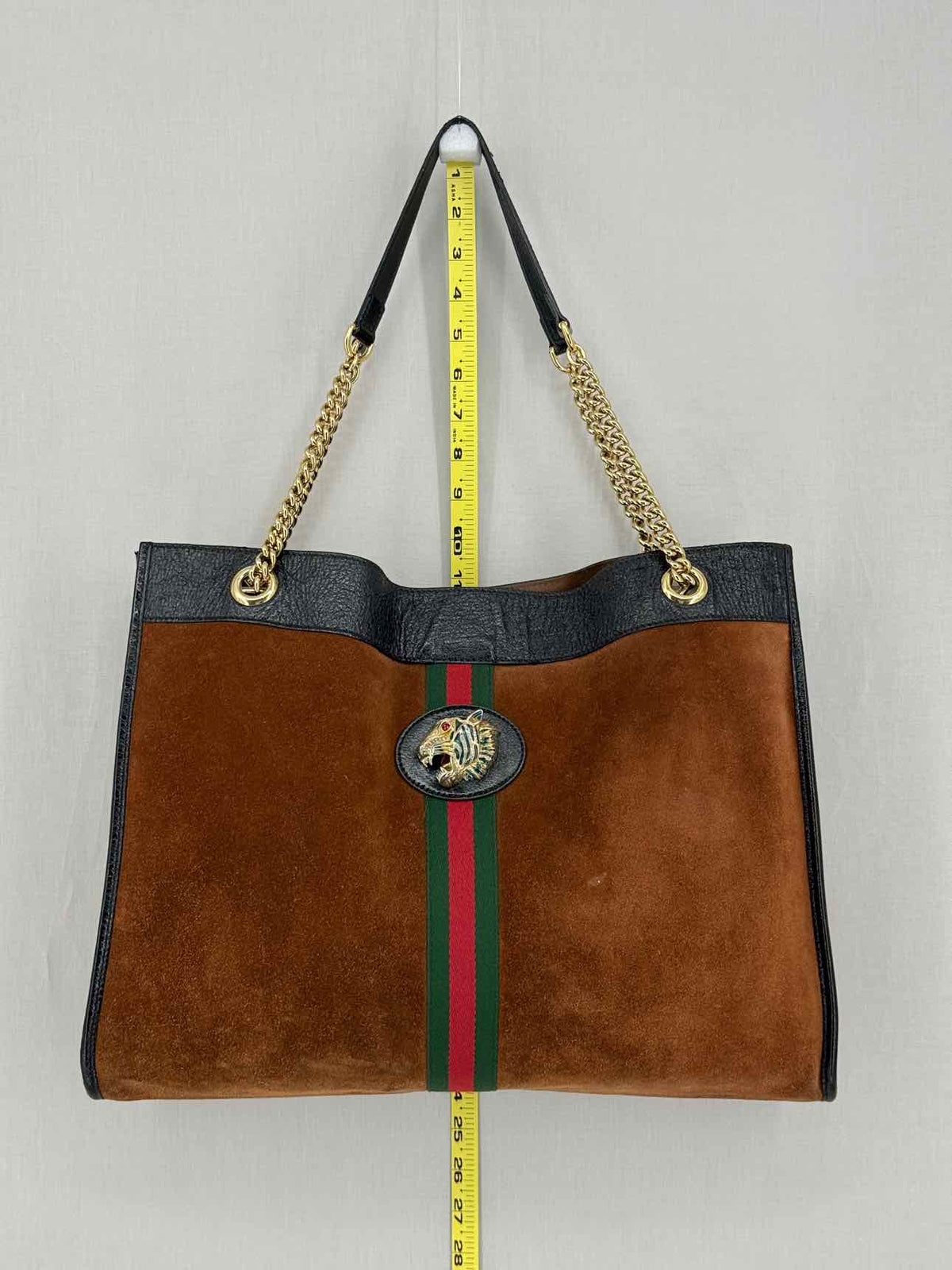 GUCCI Rajah Brown Shoulder Bag