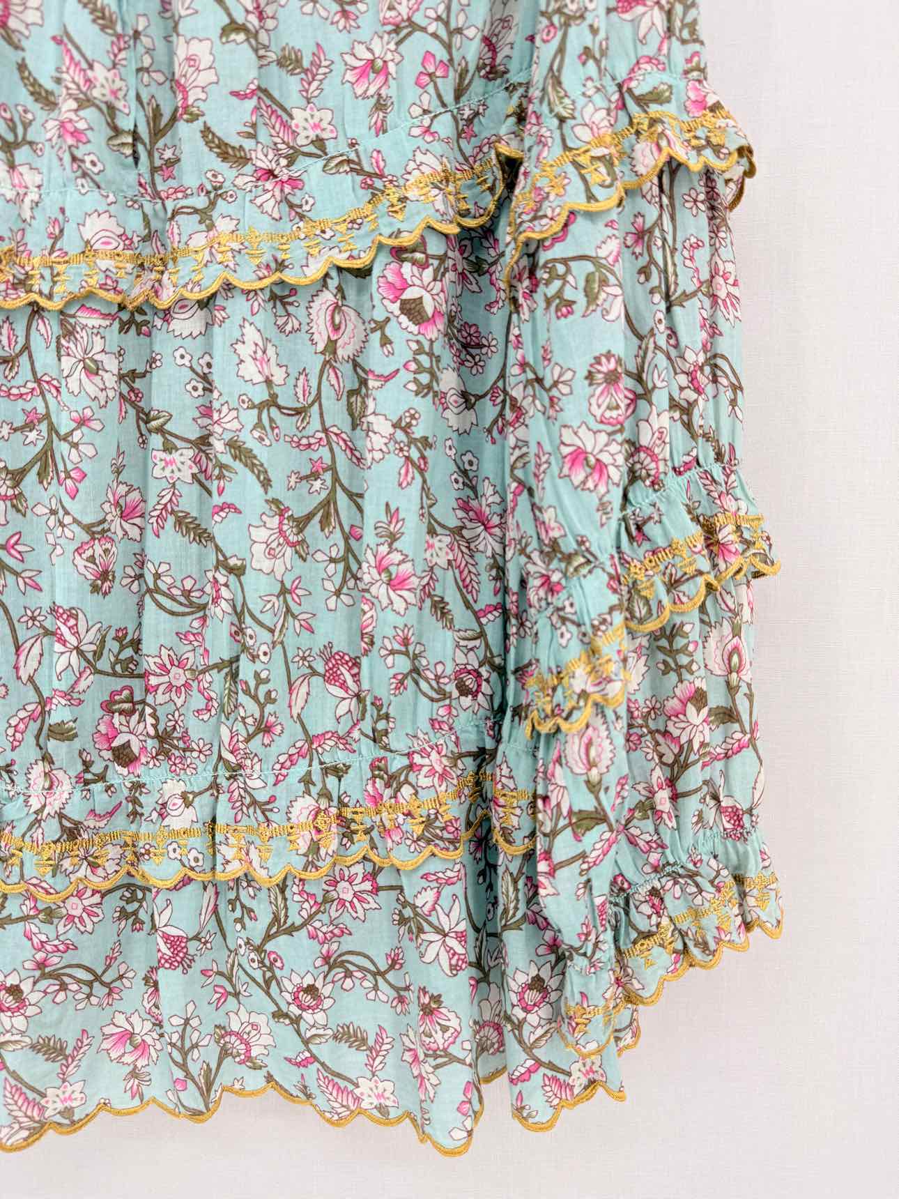 ISABEL MARANT ETOILE Blue Multicolor Size US 2 Blouse