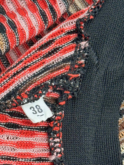 M MISSONI Red Multicolor Size US 2 Cardigan