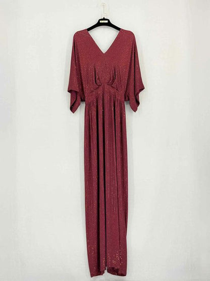 GUCCI Burgundy Size US 8 Long Dress