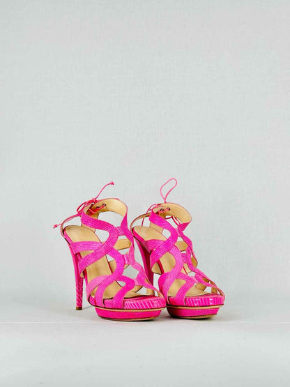 APERLAI Pink Size EU 40.5 Heeled Sandals
