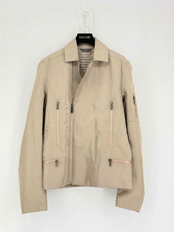 CALVIN KLEIN Zip-up Beige Size US 38 Jacket