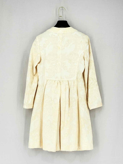 VALENTINO Beige & White Printed Size US 6 Outfit Set