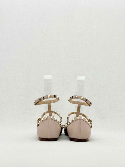 VALENTINO Rockstud Powder Pink Size EU 39 Flats