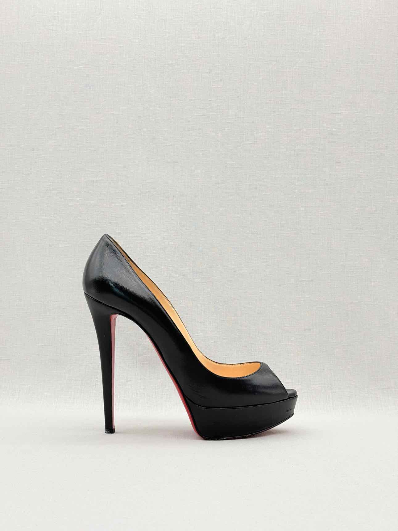 CHRISTIAN LOUBOUTIN Lady Black Size EU 39.5 Pumps