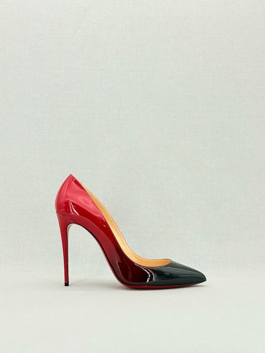 CHRISTIAN LOUBOUTIN Kate Red & Black Size EU 42 Pumps