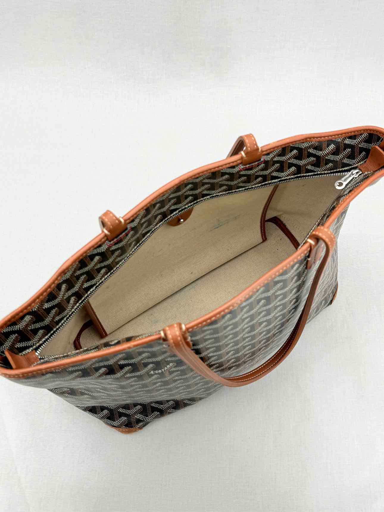 GOYARD Artois Black Tote Bag