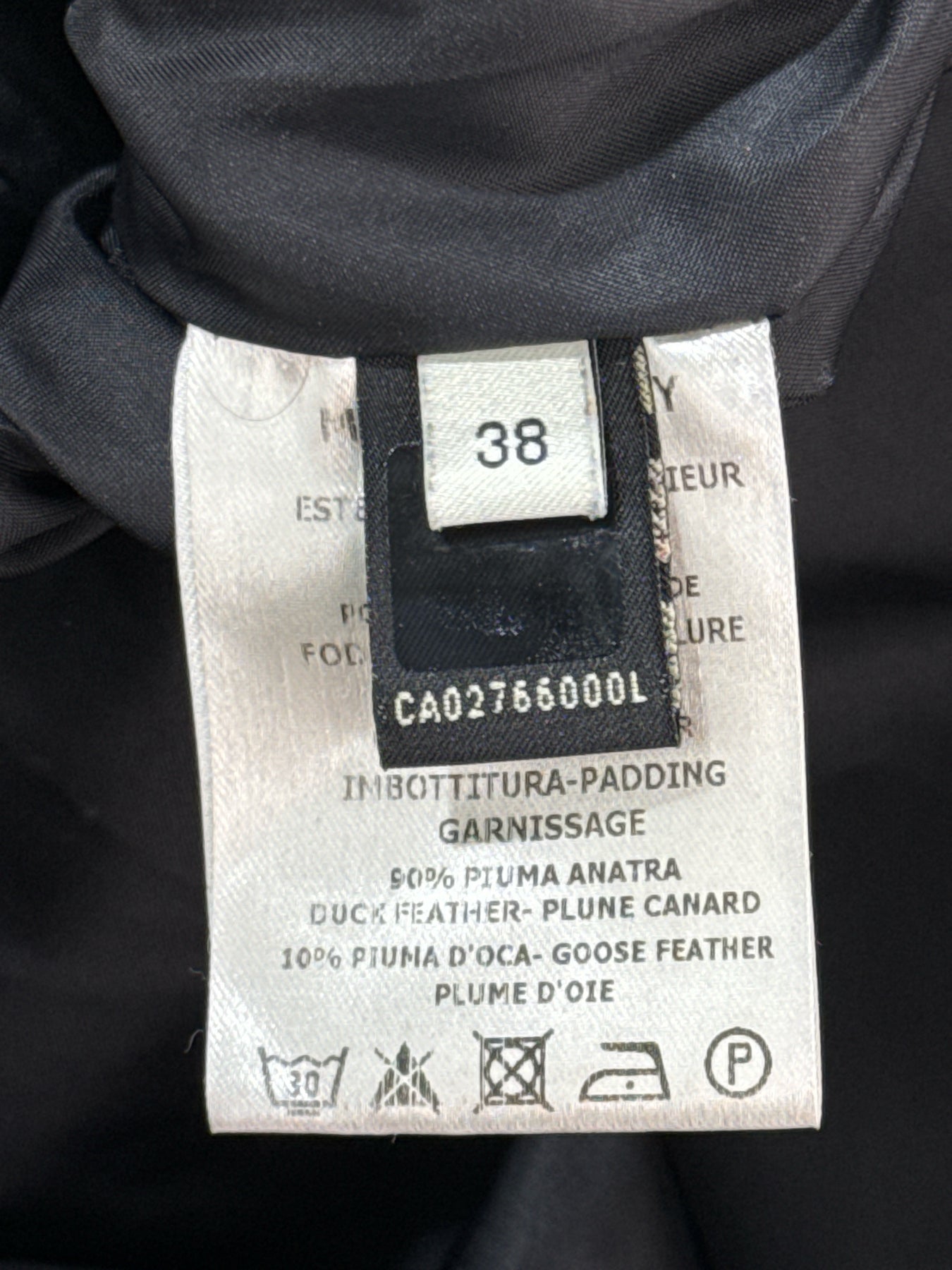 FENDI Puffer Black Size US 2 Coat