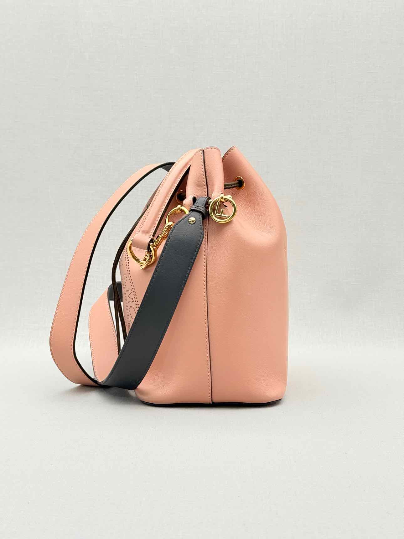 FENDI Mon Tresor Pale Pink Bucket Bag