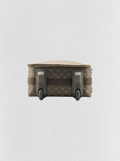 LOUIS VUITTON Pegase 55 Brown Monogram Rolling Luggage