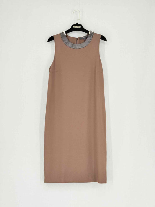 GUCCI Brown Size US 6 Knee Length Dress