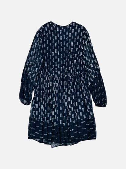 MAJE Romania Navy Dress