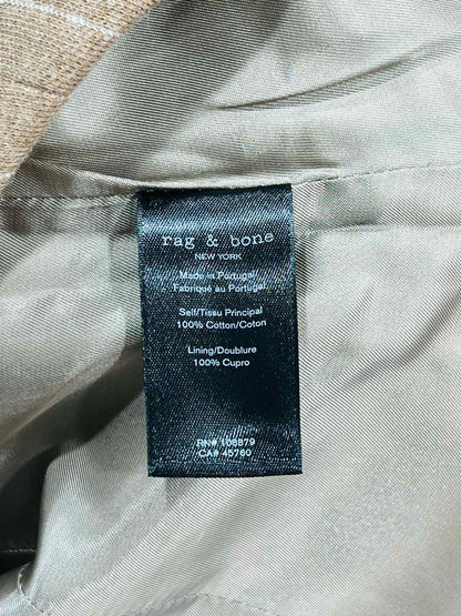 RAG & BONE Priya Beige w/ Cream Size US 4 Waistcoat