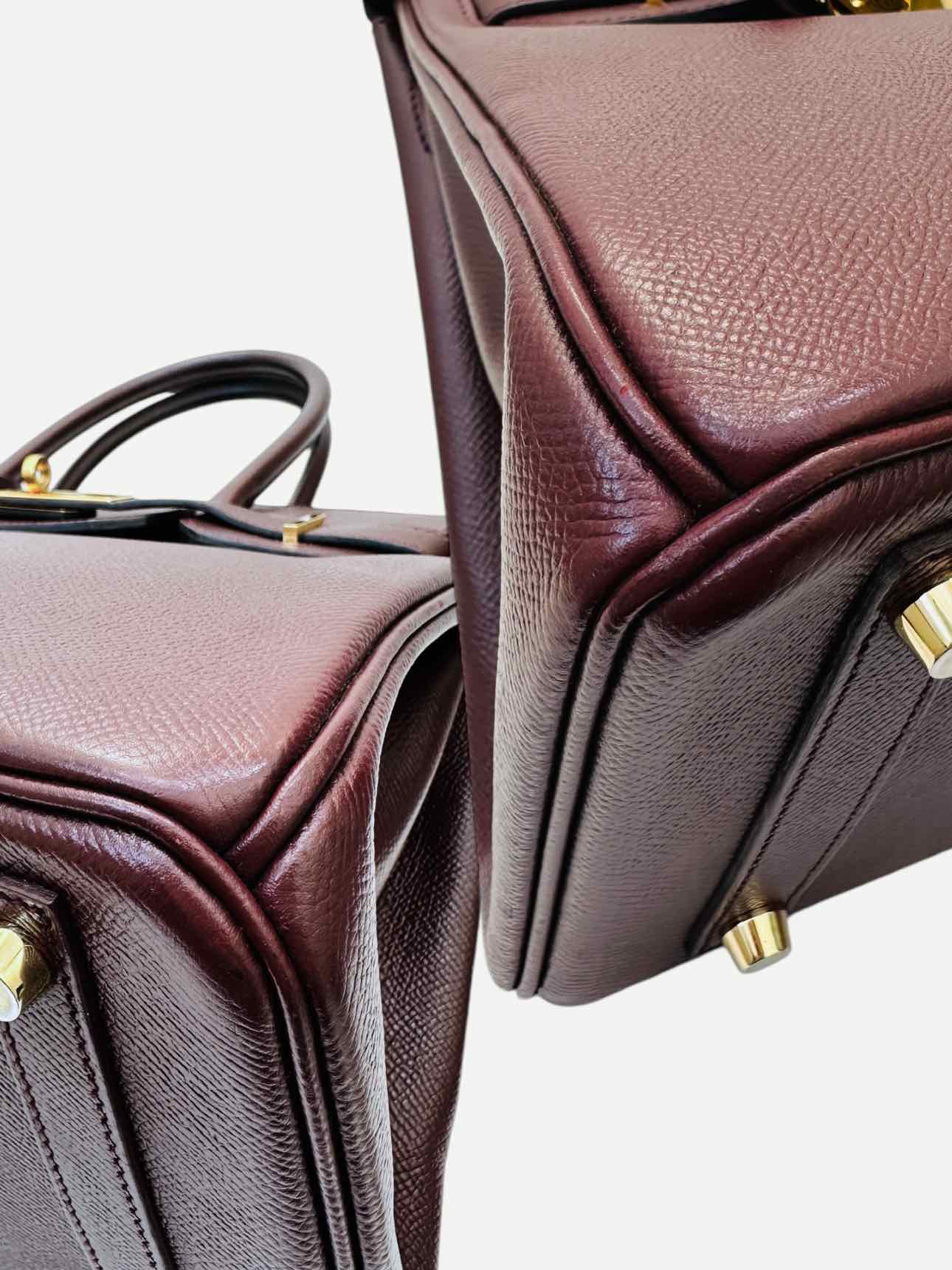 HERMES Birkin Bordeaux Top Handle