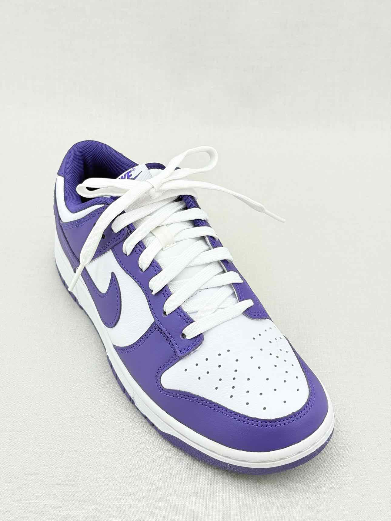 NIKE Dunk Low Purple & White Size EU 42.5 Sneakers