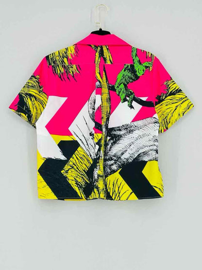 DIOR Pink Multicolor Size US 4/12 Top & Skirt Outfit