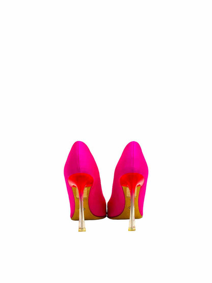 CHRISTIAN DIOR Pointed Toe Neon Pink Size EU 38.5 Pumps