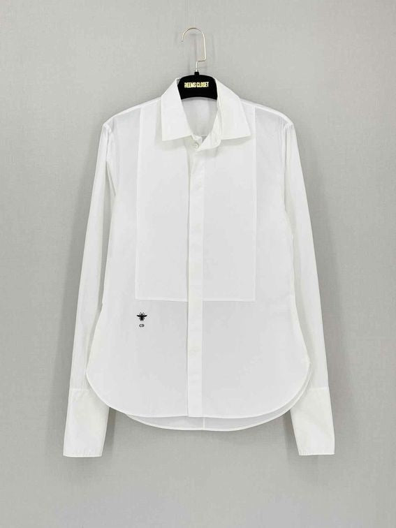 CHRISTIAN DIOR Tuxedo White Size US 4 Shirt