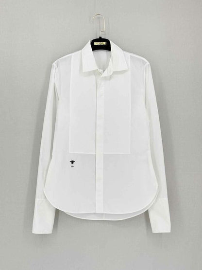 CHRISTIAN DIOR Tuxedo White Size US 4 Shirt