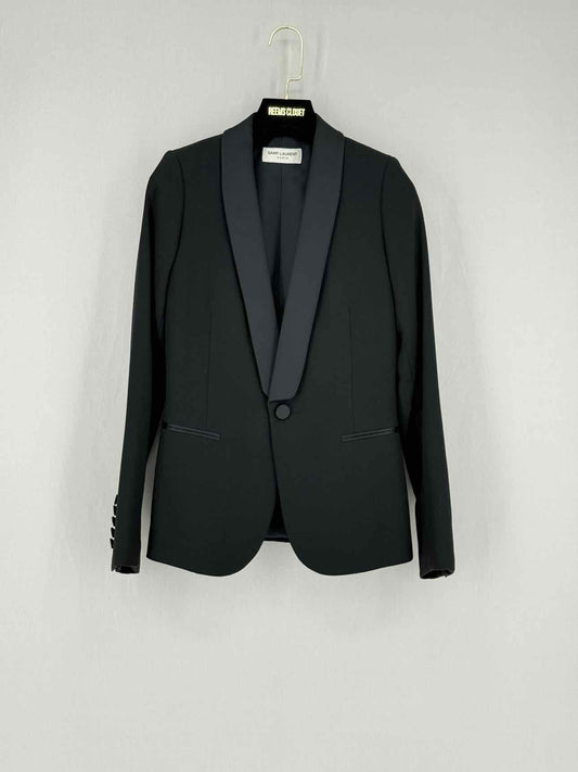 SAINT LAURENT Black Size US 2 Jacket