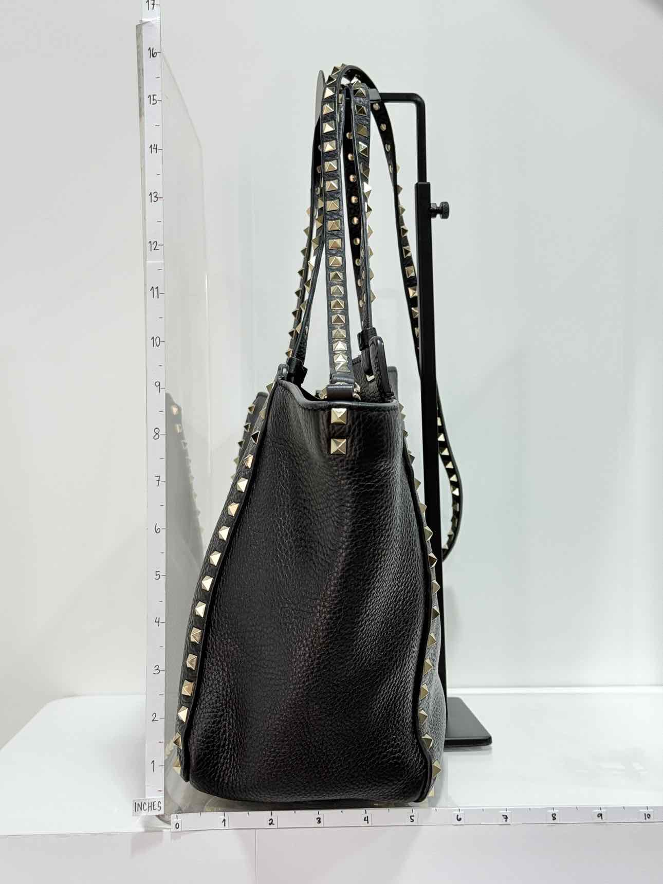 VALENTINO Rockstud Black Tote Bag
