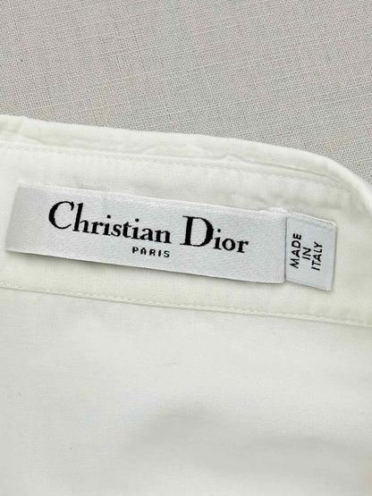 CHRISTIAN DIOR Tuxedo White Size US 4 Shirt