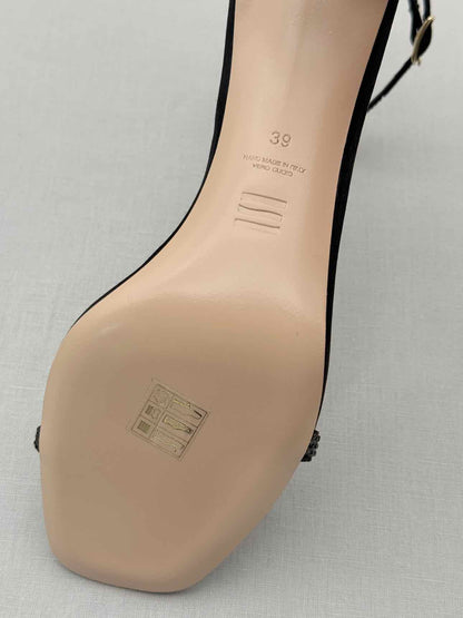 SEBASTIAN MILANO Black Size EU 39 Heeled Sandals