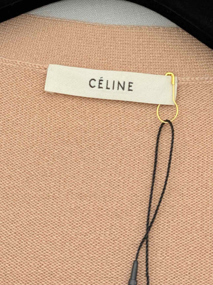 CELINE Nude Size Small Cardigan