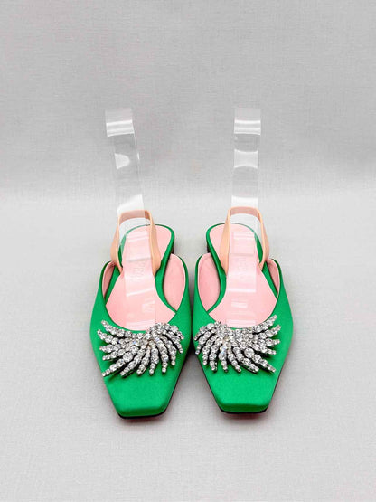 PIFERI Drizella Green Size EU 37 Mules