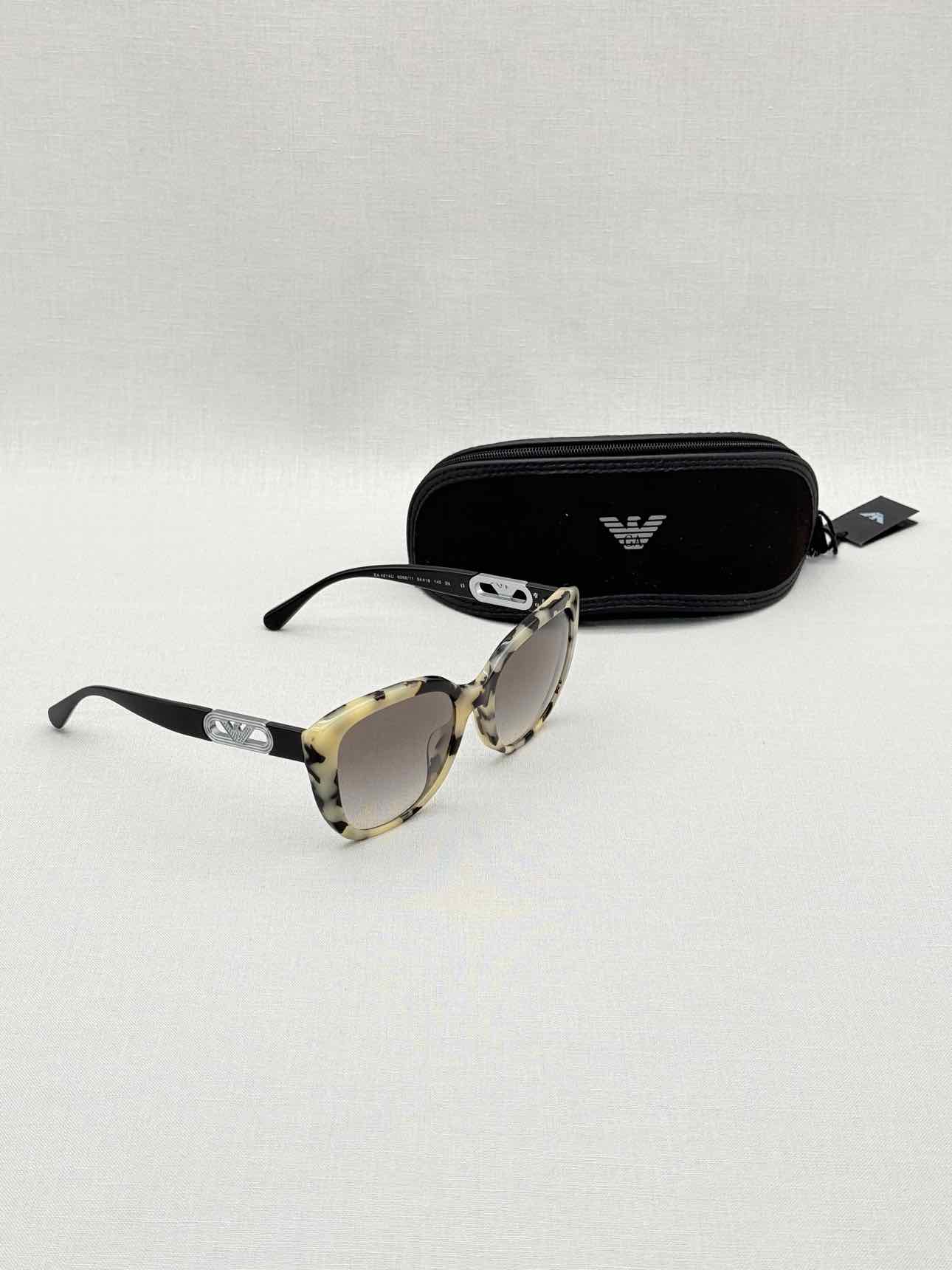 ARMANI EXCHANGE Cream & Black Sunglasses