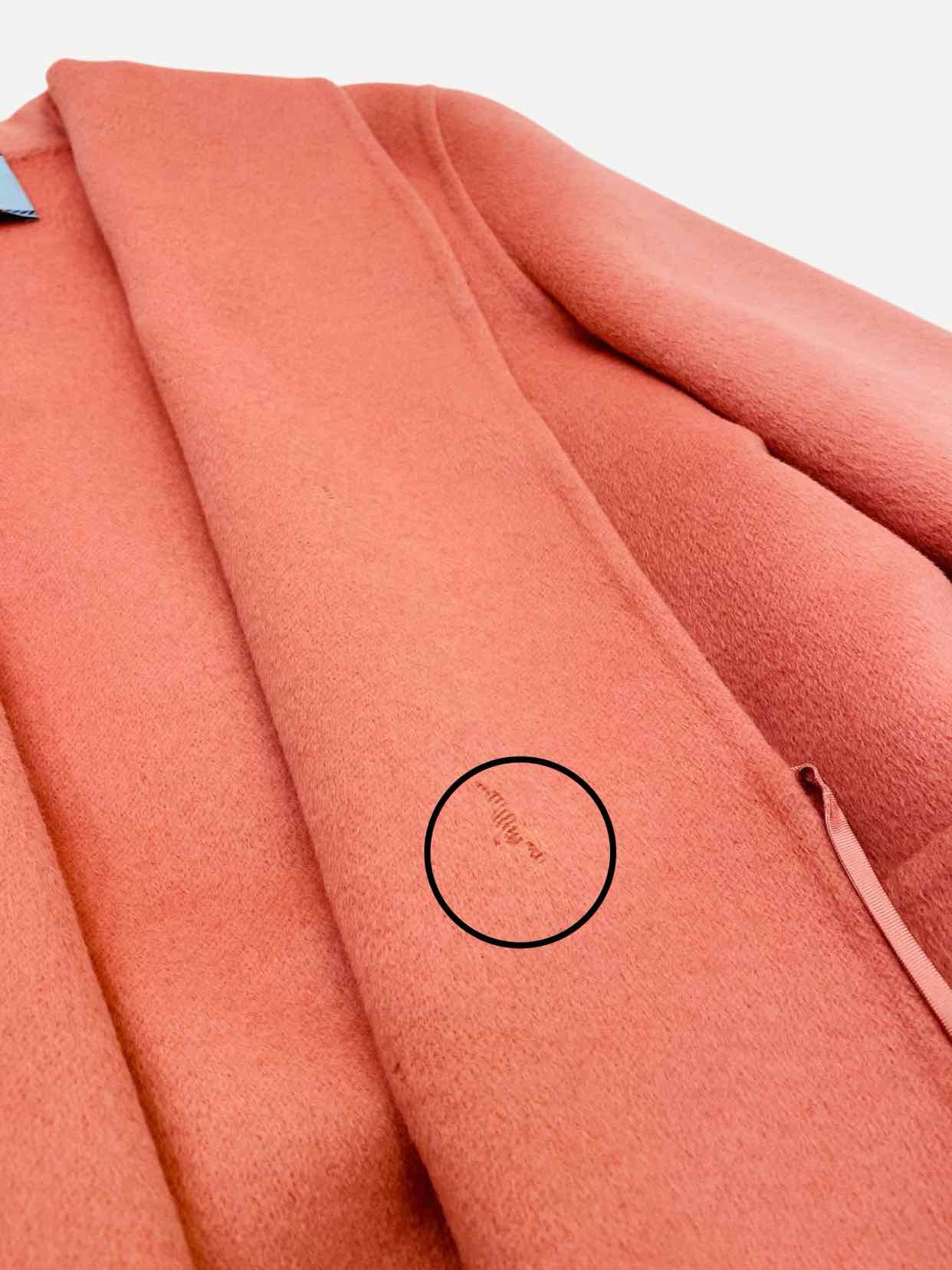 PRADA Belted Pink Size US 0 Coat