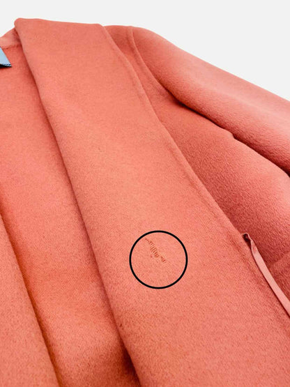 PRADA Belted Pink Size US 0 Coat