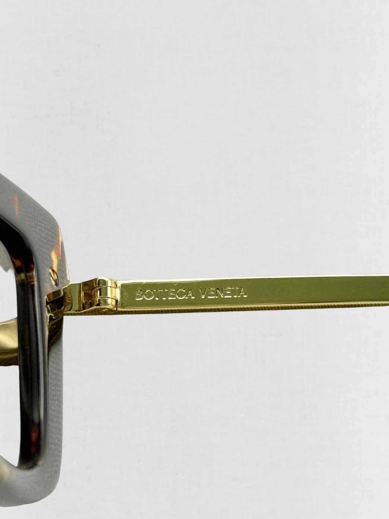 BOTTEGA VENETA Combi Brown & Gold Sunglasses