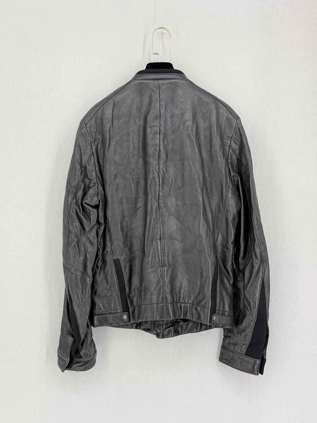 FERRAGAMO Black Distressed Size US 38 Jacket