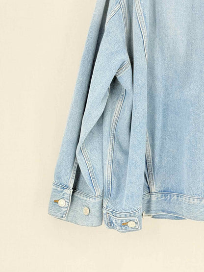 AGOLDE Wayne Dropped Blue Size Medium Jacket