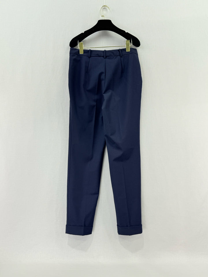 LORO PIANA Tailored Navy Size US 8 Pants