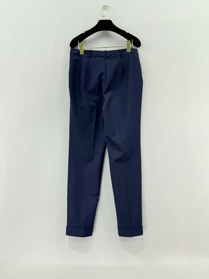 LORO PIANA Tailored Navy Size US 8 Pants