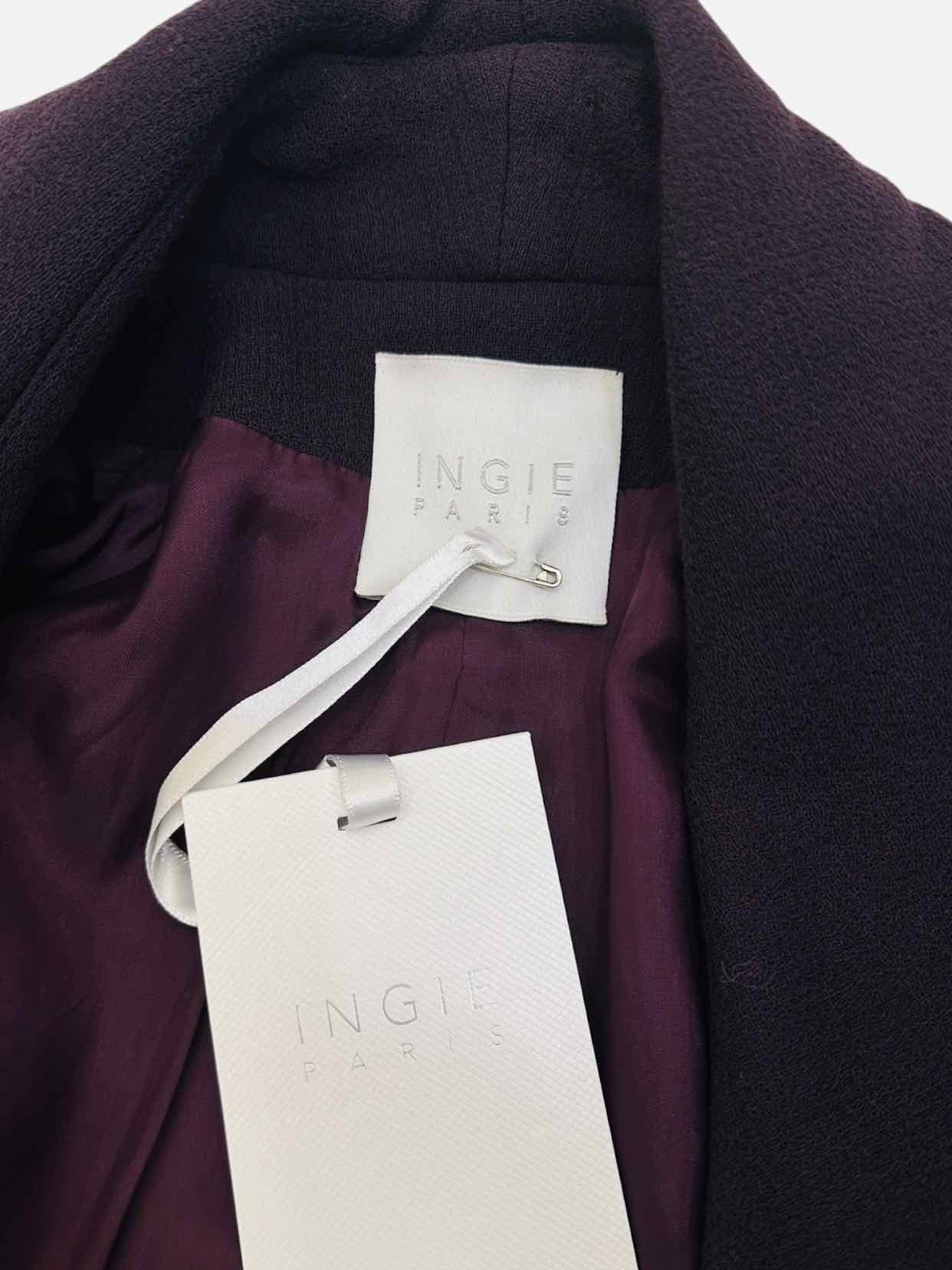 INGIE PARIS Ruffled Purple Size US 6 Coat