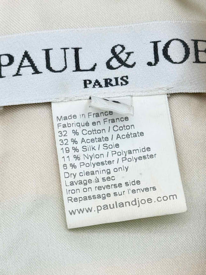 PAUL & JOE Gold Multicolor Size US 4 Short Dress