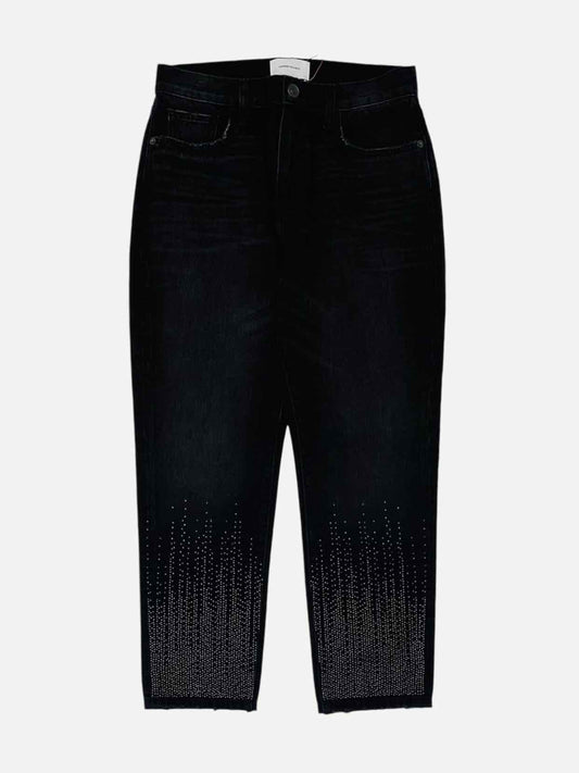 CURRENT ELLIOTT Black Boyfriend Jeans